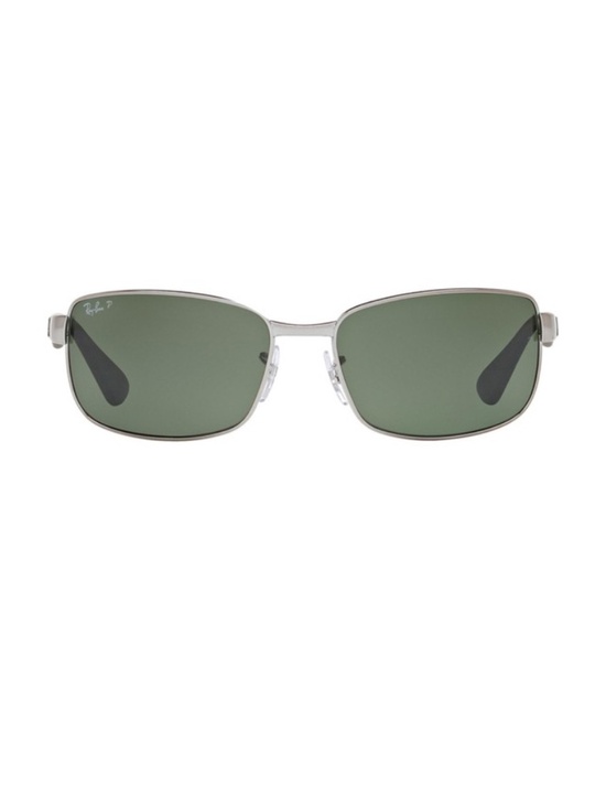 Ray-Ban Other - Ray-Ban RB3478 Rectangular Gunmedal Green Polarized Sunglasses